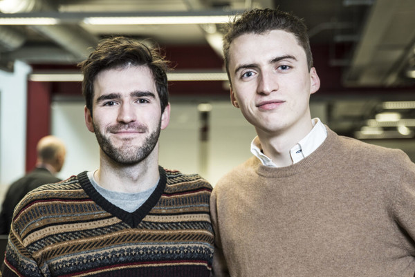 photo of Victor Dewulf & Peter Hedley