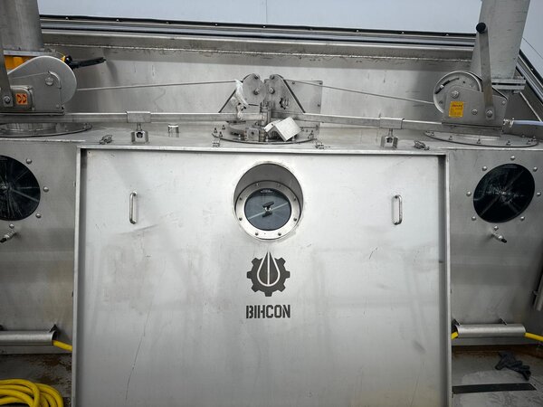 un grande componente di un impianto di produzione di biogas targato BiHcon 