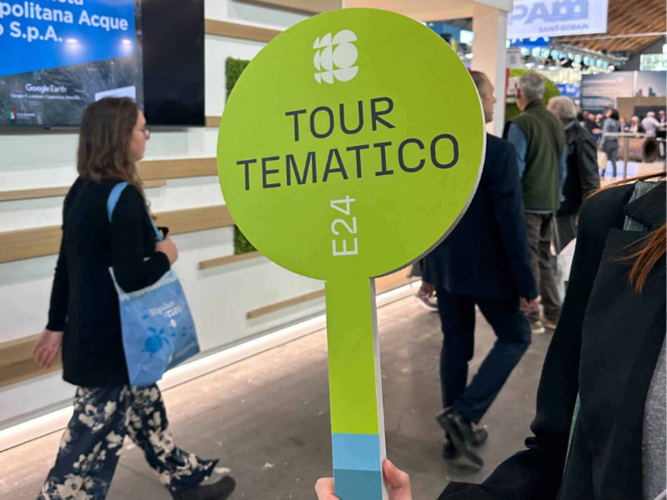 cartello di tour tematico di ecomondo